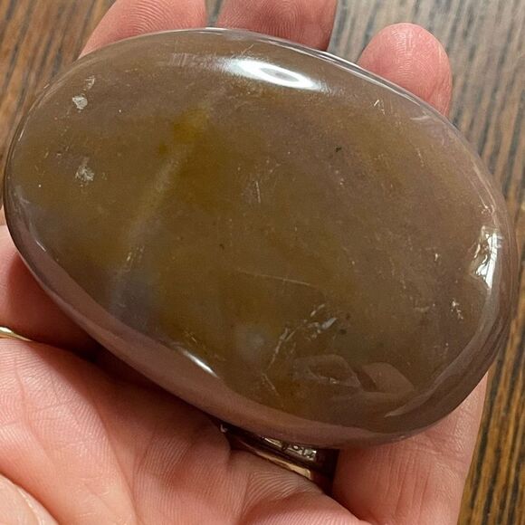 Ocean Jasper palm stone agate agatized crystal purple jelly orca moss - Picture 6 of 6